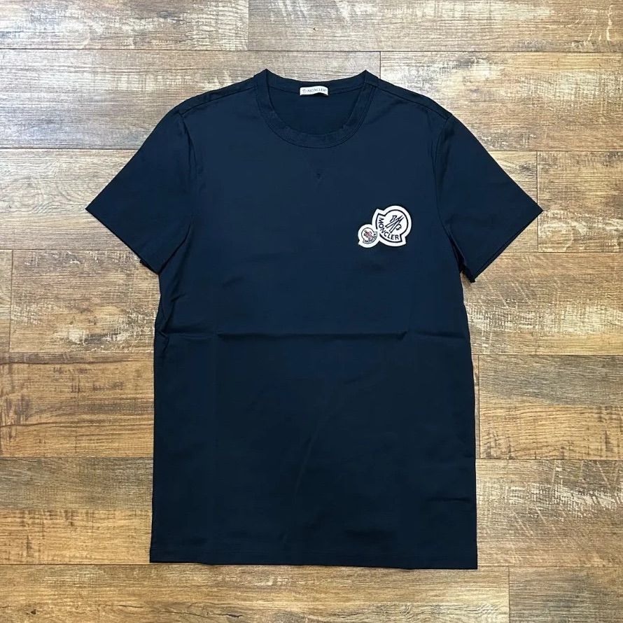 モンクレール MONCLER ダブルワッペン Tシャツ カットソー 半袖