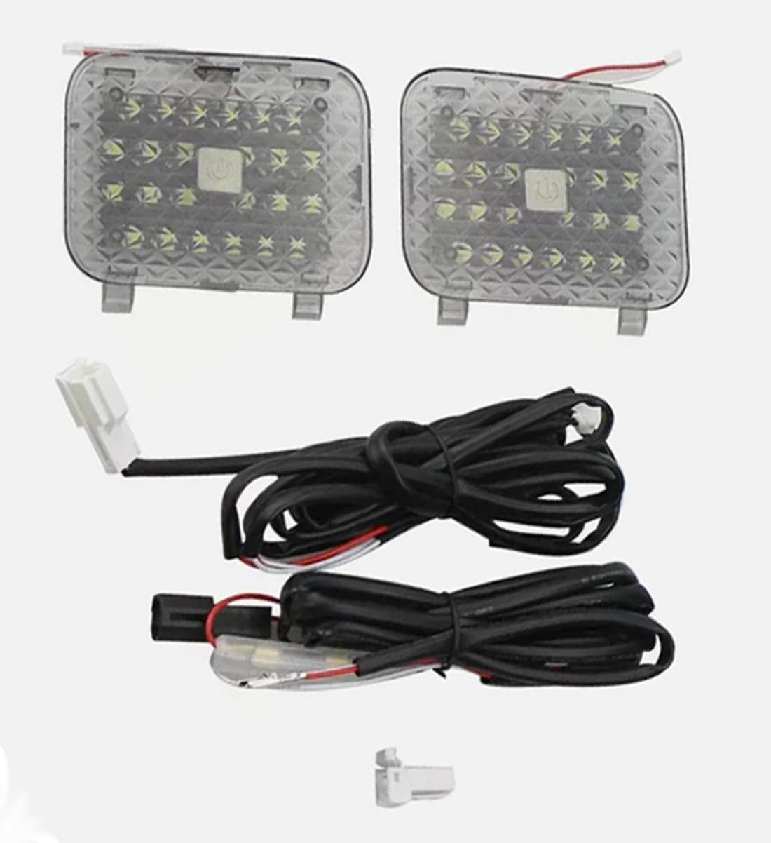 hotimp® トヨタ 互換品 C-HR ZYX10 NGX50 ラゲージ ラゲッジ 増設ランプ 増設キット 増設ラゲッジランプ 増設LED 増設ライト ラゲッジランプ LED 24個 ランプのタッチランプでON/OFF可能 カラー画像を使った取り付け説明書