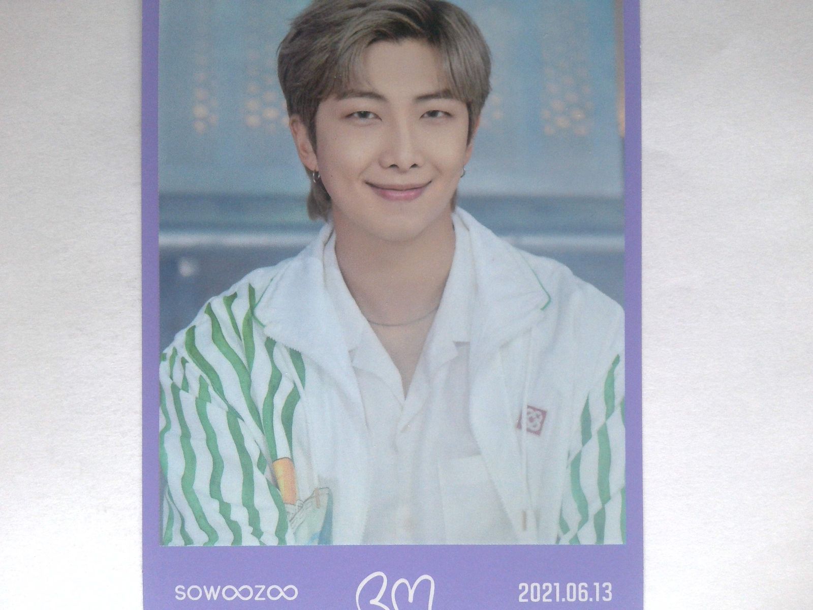 BTS RM トレカ 2021 MUSTER SOWOOZOO ミニフォトカード (1/8