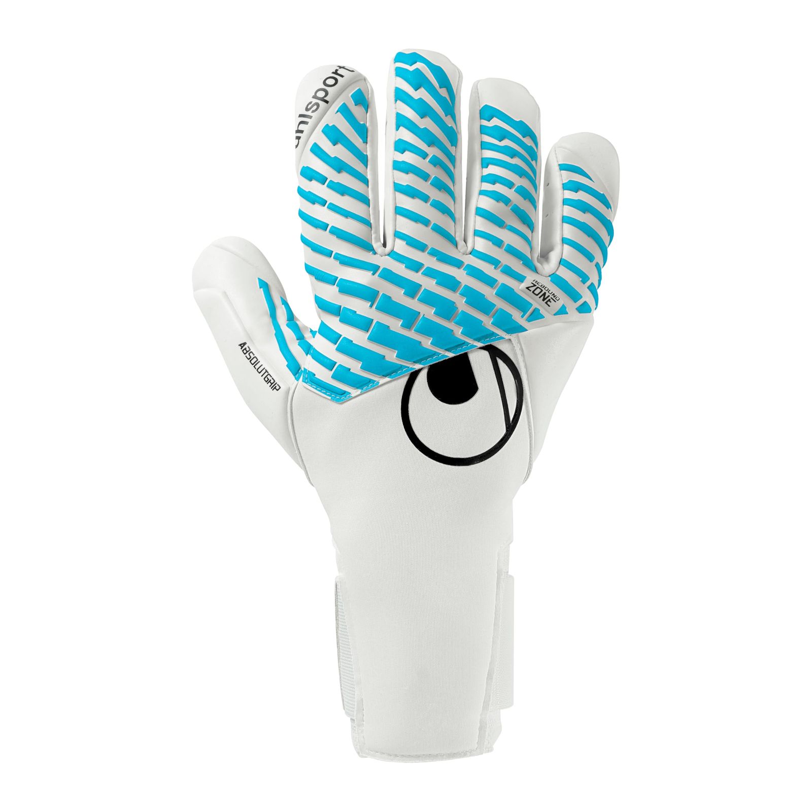 新品 uhlsport (ウールシュポルト) 試合用 サッカー GK キーパーグローブ サイバーテック アブソルートグリップ ハーフネガティブ 1011379 01 9
