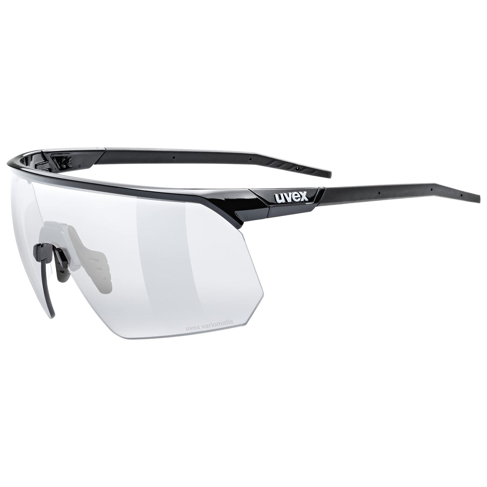 新品 [ウベックス] スポーツサングラス 調光ミラー くもり止め 軽量 ランニング/自転車 pace one V