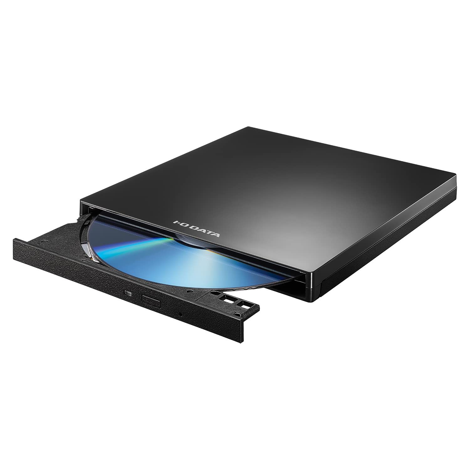 新品 アイ・オー・データ I-O DATA ポータブルDVDドライブ 保存ソフト付き Type-C/USB A搭載 Win/Mac両対応 バスパワー ブラック DVRP-UC8K