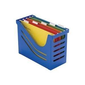 （まとめ）クルーズ オフィスボックス OB-2000 A4E ブルー〔×2セット〕