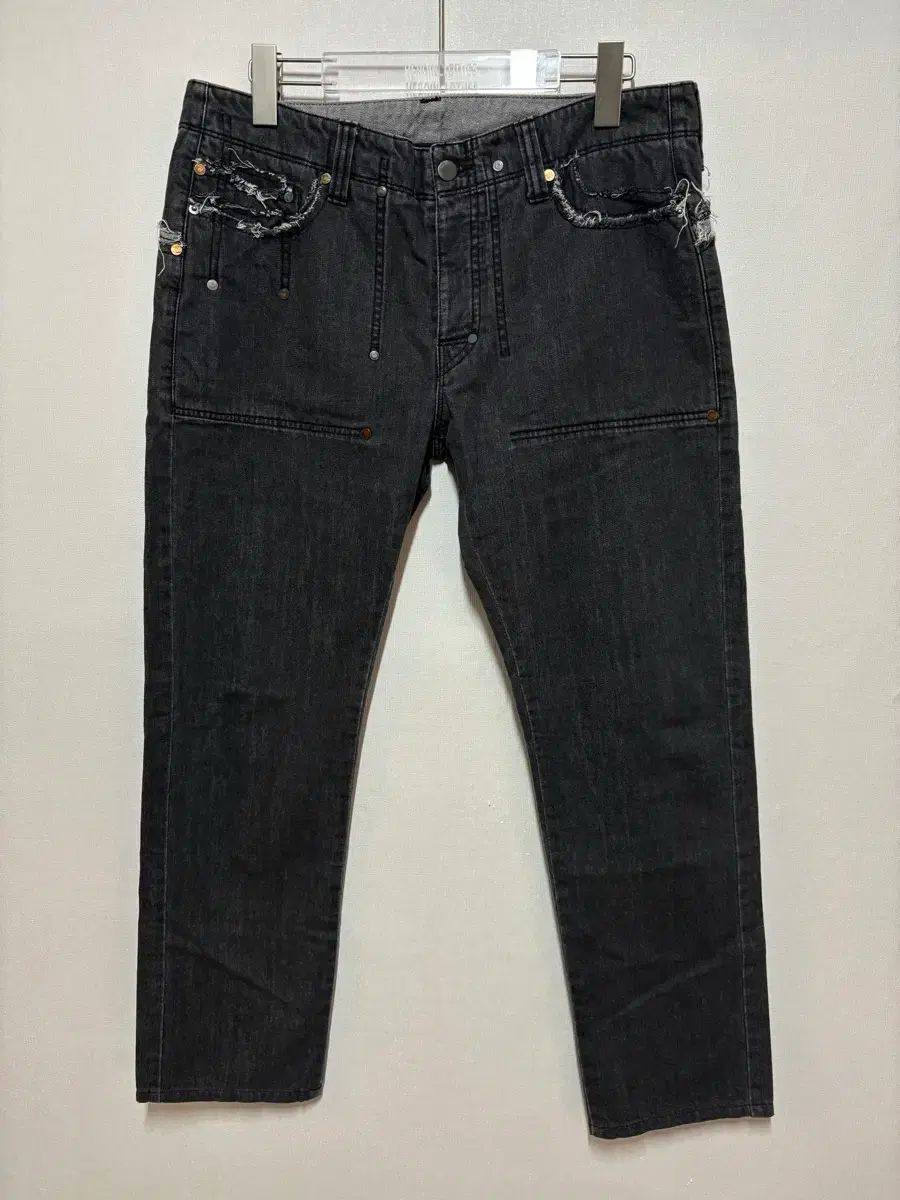 32 RAF BY RAF DISTRESSED JEAN