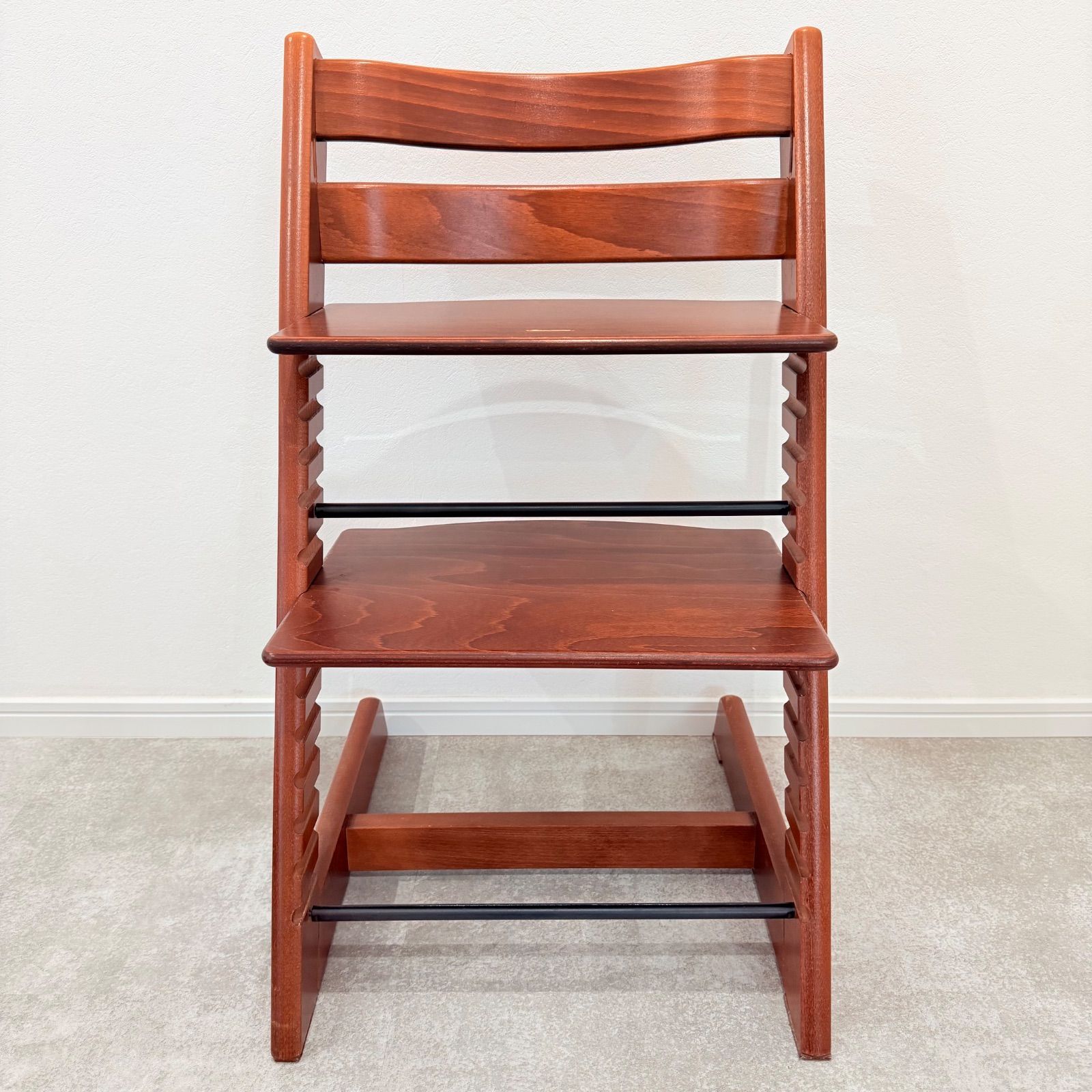STOKKE トリップトラップ ブラウン シリアル3 解体なしで発送いたし