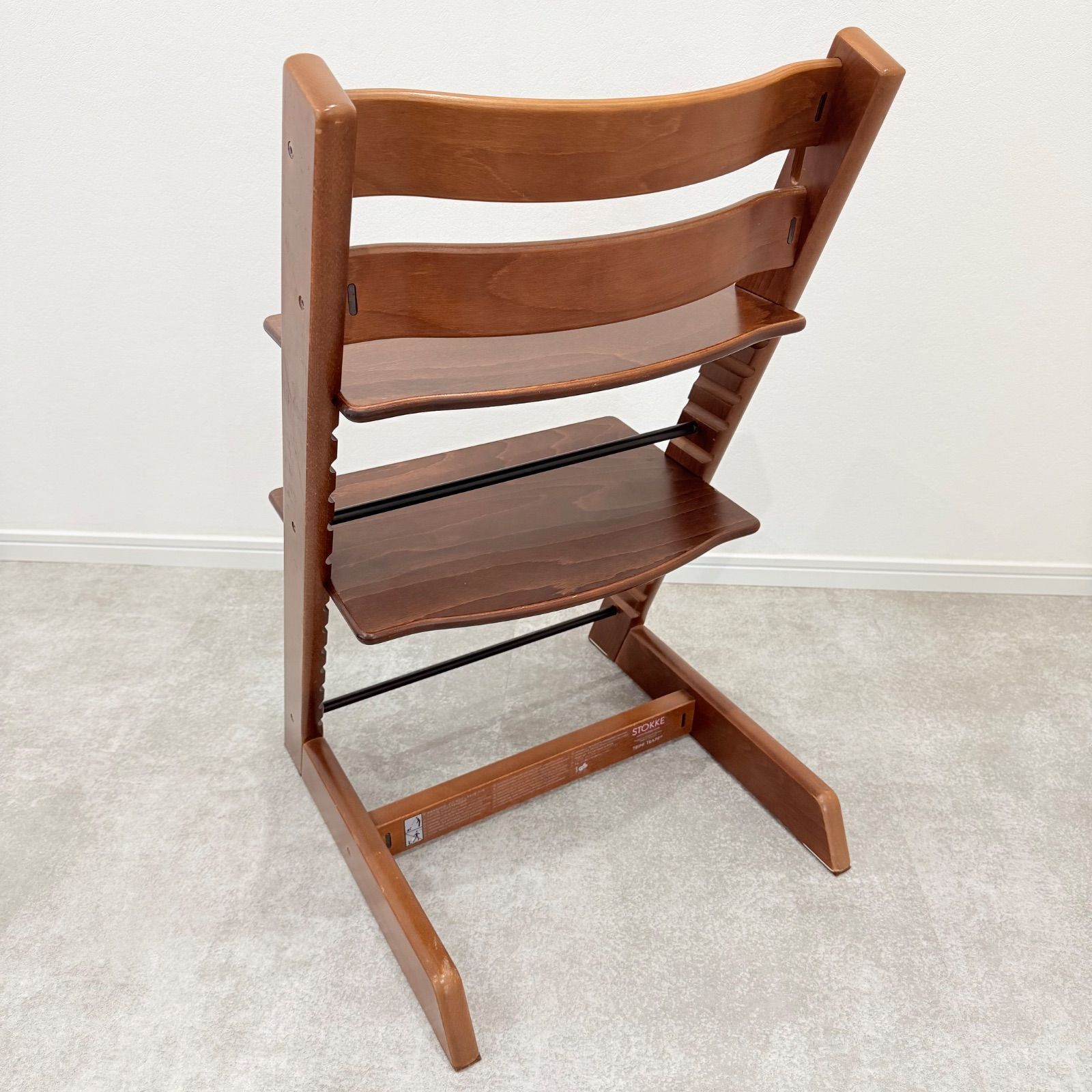 STOKKE トリップトラップ ブラウン シリアル3 解体なしで発送いたし
