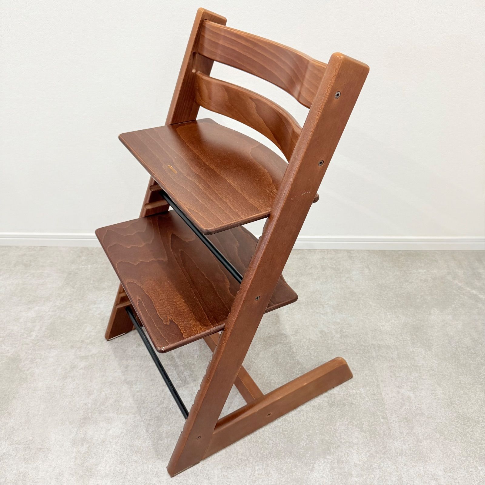 STOKKE トリップトラップ ブラウン シリアル3 解体なしで発送いたし