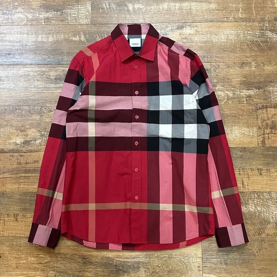 BURBERRY LONDON ENGLAND バーバリー ロンドン イングランド ノバチェック シャツ 長袖