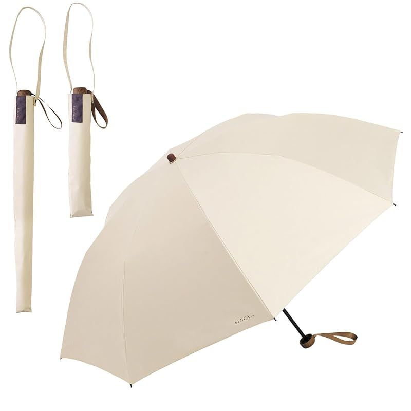 【新品】 Wpc.【親骨60・再生素材】日傘 SiNCA MINI 60 8K オフ ≪遮光率100%/UVカット率99.9%/遮熱/晴雨兼用≫ 折りたたみ傘 耐風15m/s 通勤 通学 オシャレ メンズ レディース シンプル ベーシック SIP-002-10