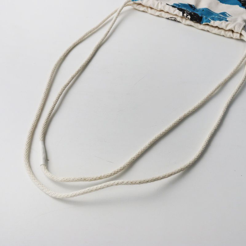美品 テンベア TEMBEA RAKKO ラッコ柄 POCHETTE PRINT ｜ホワイト 