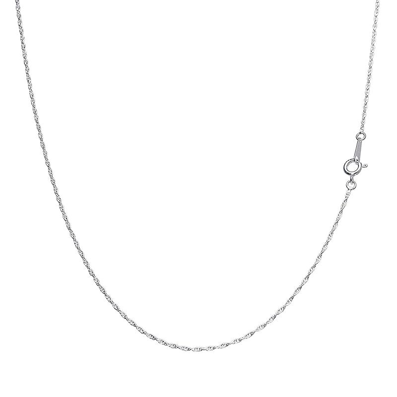 [シアーズ] シルバー925 SILVER 925 ロープチェーン 幅 1.3mm 45cm sr25-45