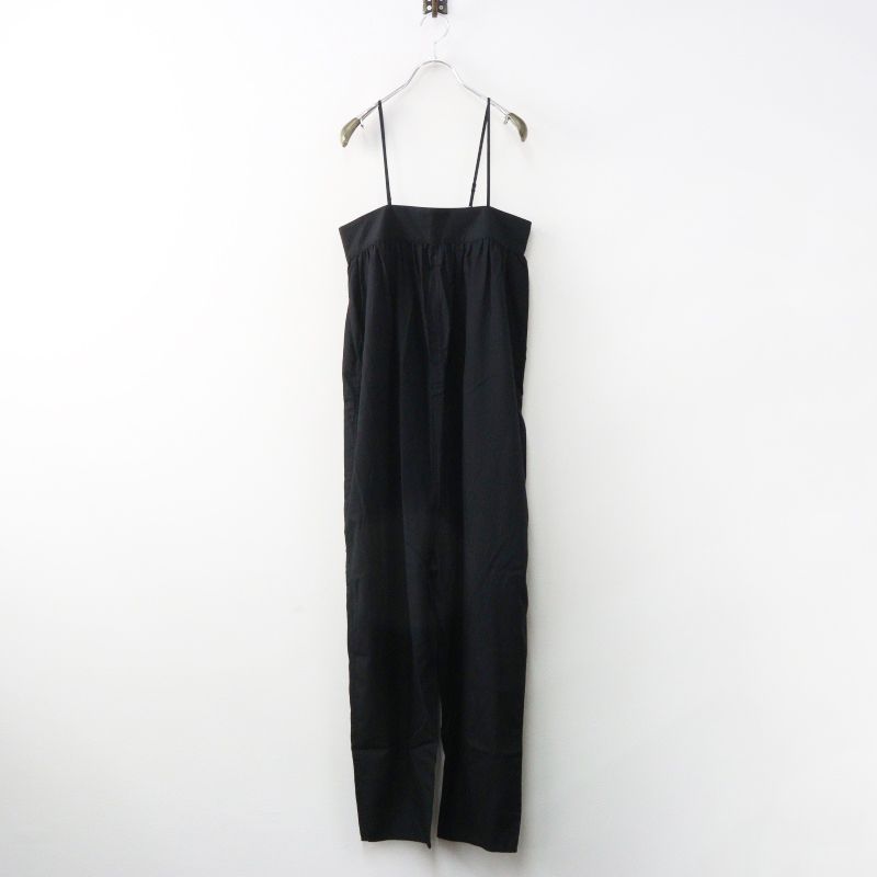 未使用 テンハンドクラフテッドモダン TENNE HANDCRAFTED MODERN SHIRRING ALL-IN-ONE F＼ブラック オールインワン【2400014970944】