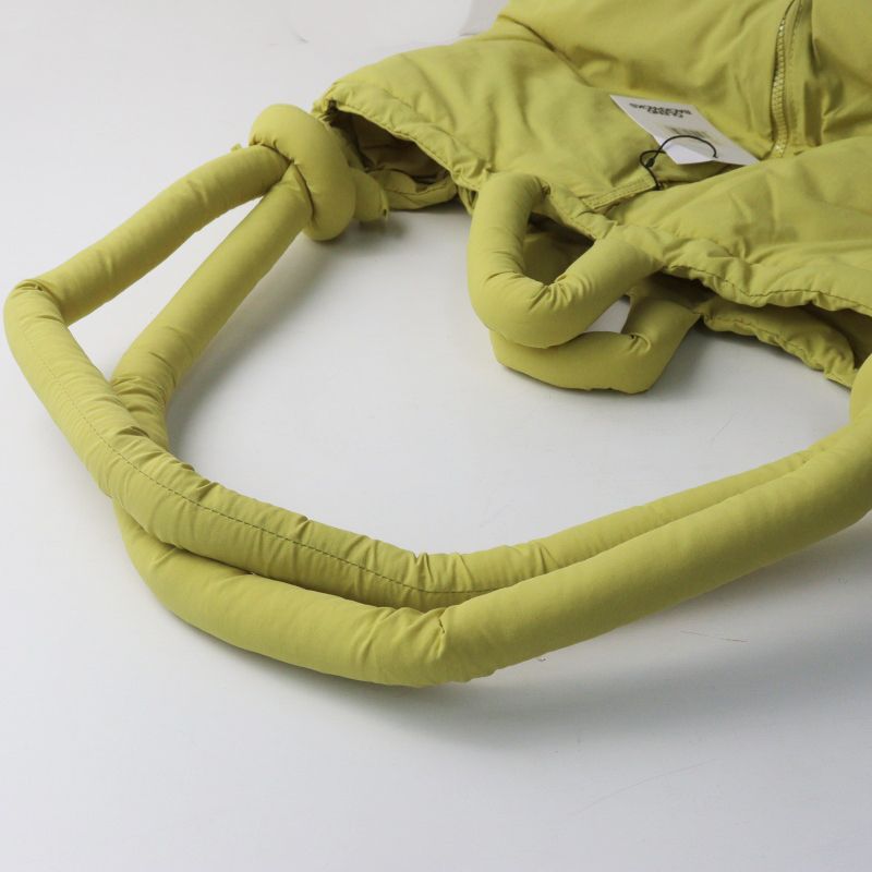 未使用 オレンド OLEND Ona Soft Bag＼ライム イエロー系 2way トート