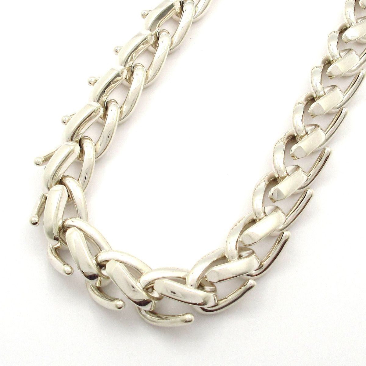 TIFFANY&Co.(ティファニー) ネックレス フォージ ラージ リンク ネックレス シルバー 18インチ