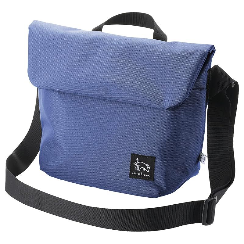 【新品】 ハクバ HAKUBA カメラバッグ Chululu(チュルル) レニュー フラップショルダーバッグ M ネイビー AMZSCH-REFSBMNV リサイクル素材のサスティナブルなバッグ タウンユースに最適なカジュアルデザイン