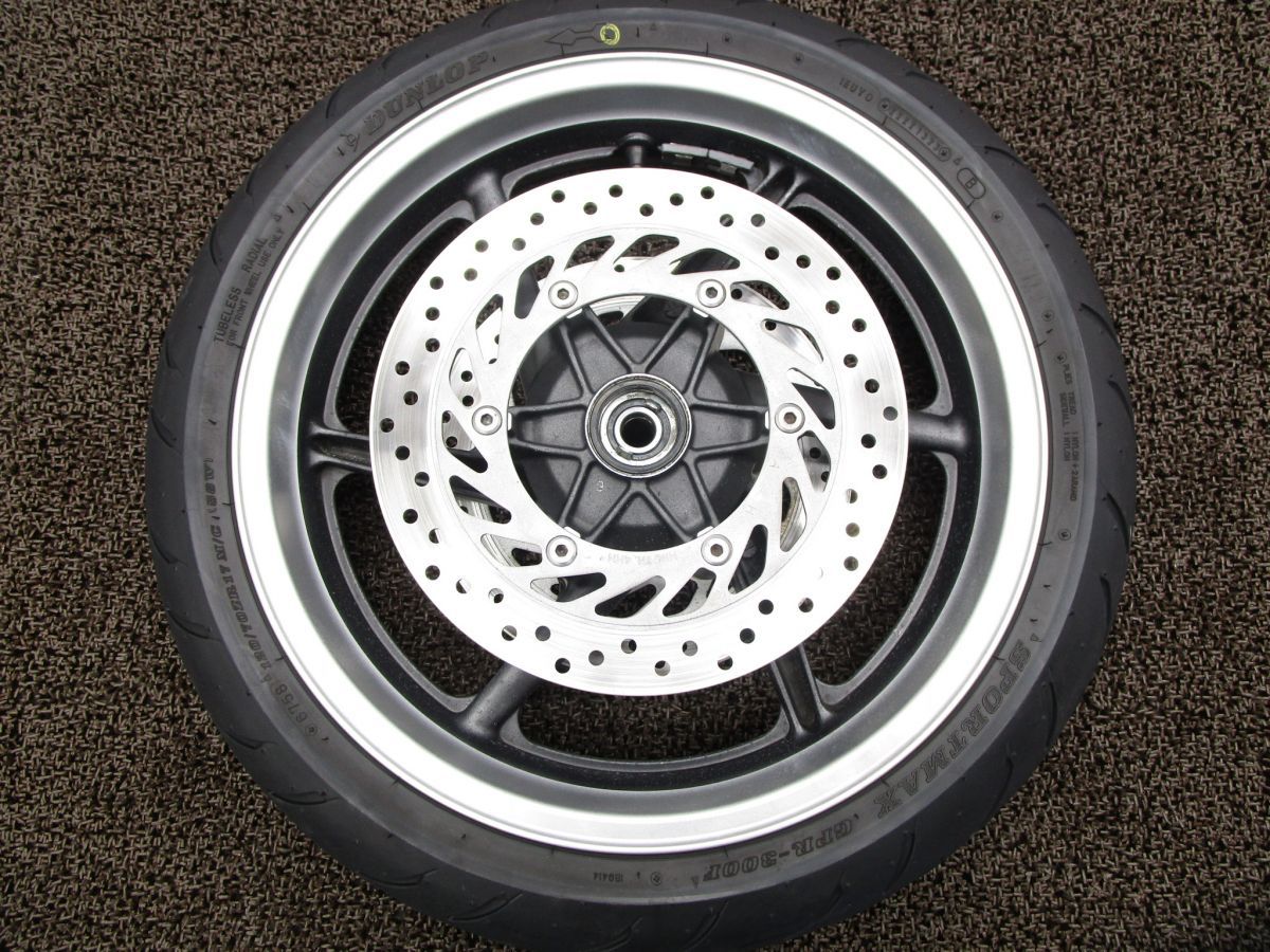CB750 フロントホイール ディスク □B6776！RC42 ホンダ 【 RC17E 】 キャブ車 動画有