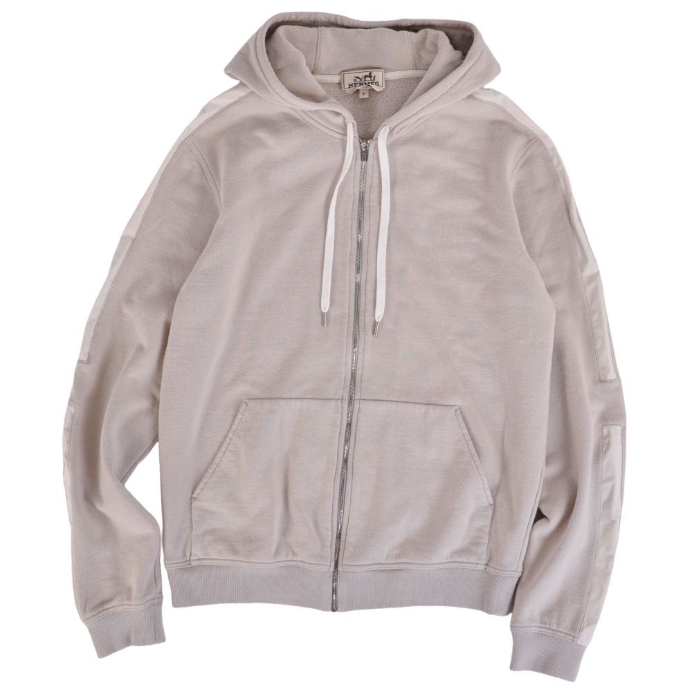 美品 エルメス HERMES パーカー ランH RUN H フーディー スウェッ