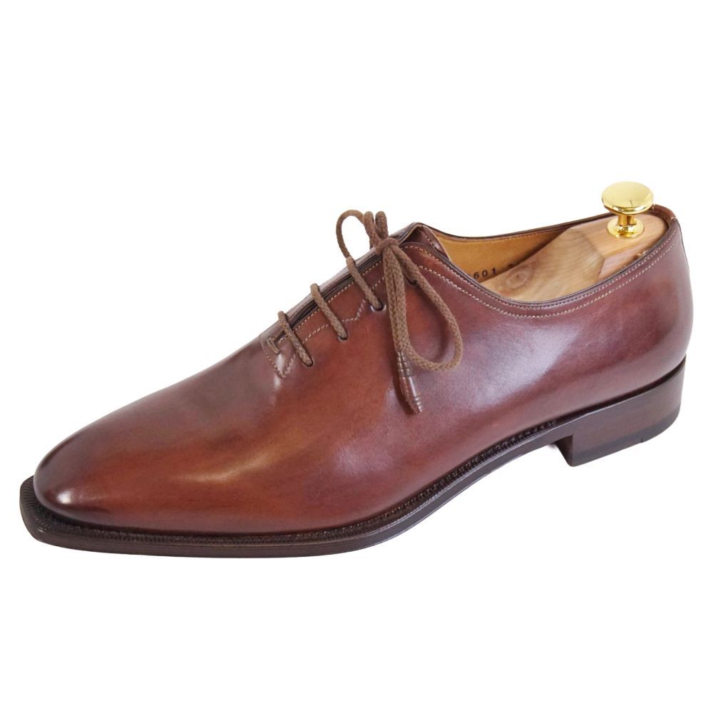 未使用 サントーニ Santoni レザーシューズ オックスフォード ビジネス 