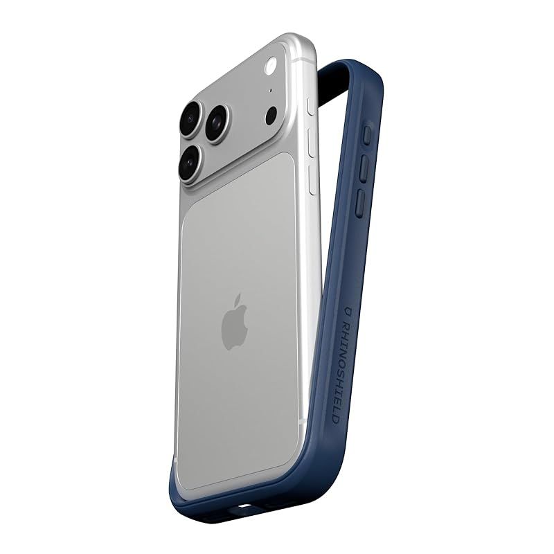 【新品】 RHINOSHIELD ライノシールド iPhone 17 Pro Max対応 スマホケース | Mod NX - 背面プレートなしの2WAYバンパー保護ケース スリムデザイン 軍規格の落下保護 耐衝撃性 - ネイビーブルー