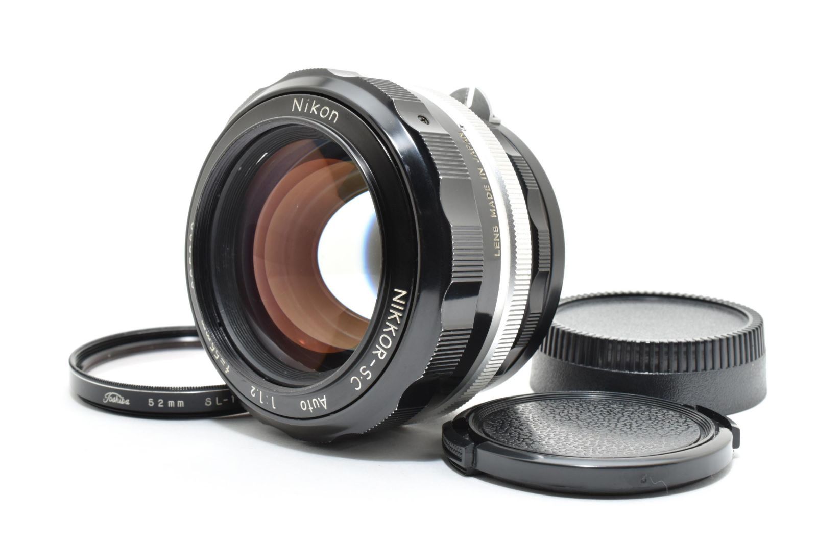 7218 【良品】 Nikon Non Ai Nikkor-S.C Auto 55mm F1.2 Prime Lens 動作確認済 ニコン Mf単焦点レンズ 22,411円