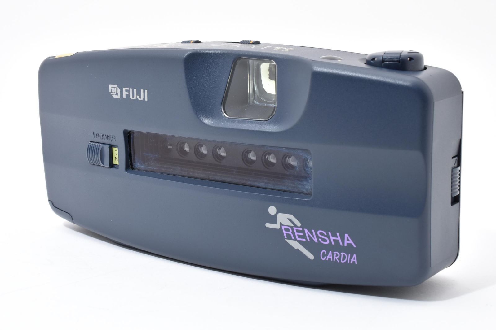 6780 【良品】 Fuji Rensha Cardia 35mm Point & Shoot Film Camera 動作確認済 フジ コンパクトフィルムカメラ