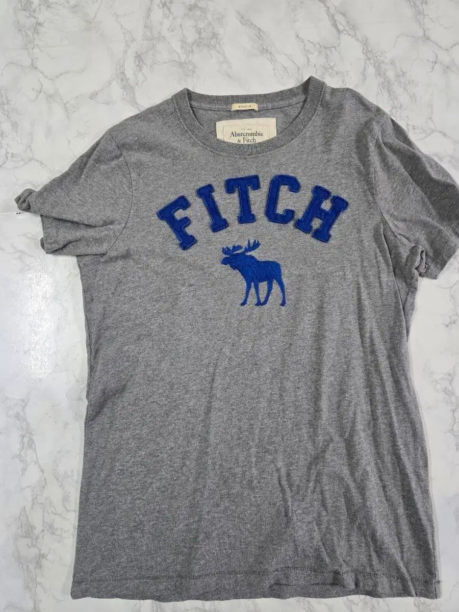 アバクロンビー メンズ マッスルフィット 半袖Tシャツ L