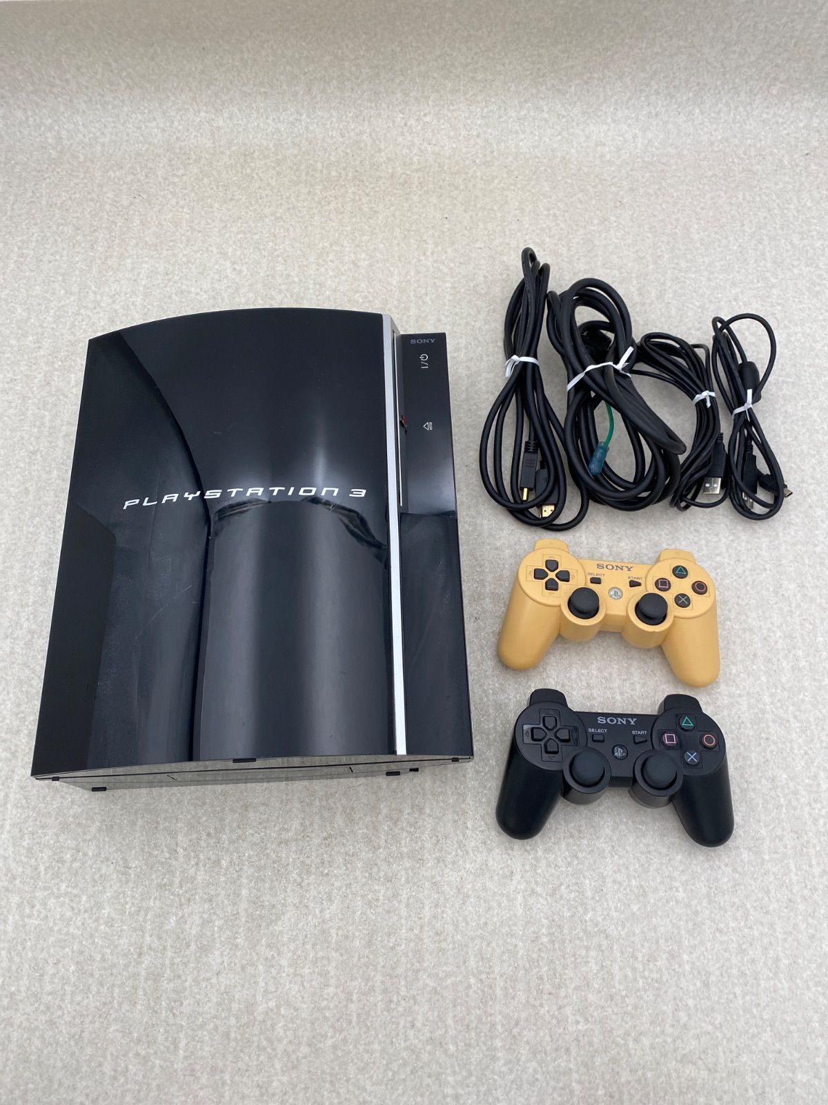 PlayStation3 (CECHH00) 本体 コントローラー２点　動作品