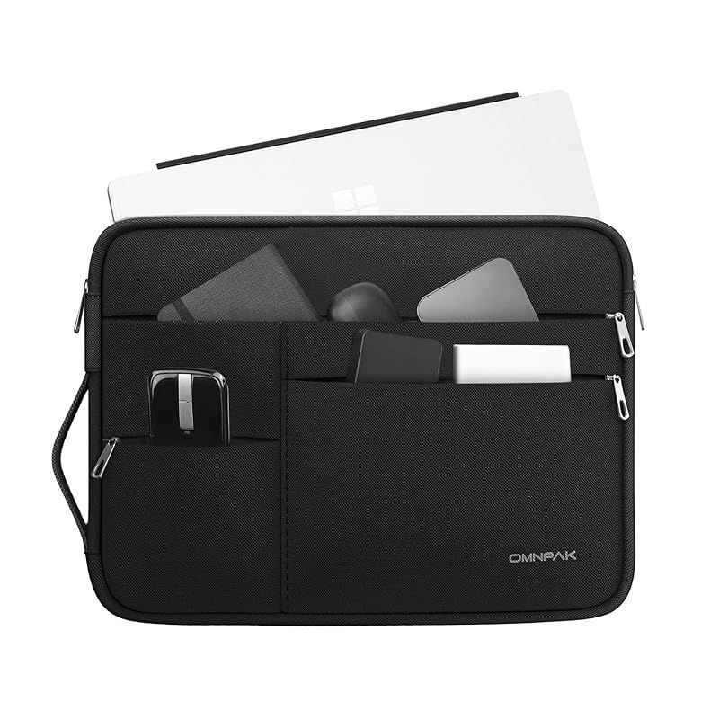 【新品】 Omnpak 12-12.9インチ Surface Pro 12/11/10/9 パソコンケース適用 Surface Laptop Go 3 / Microsoft Surface Pro8 /X /7 /6 /5 対応 360°保護 耐衝撃 撥水加