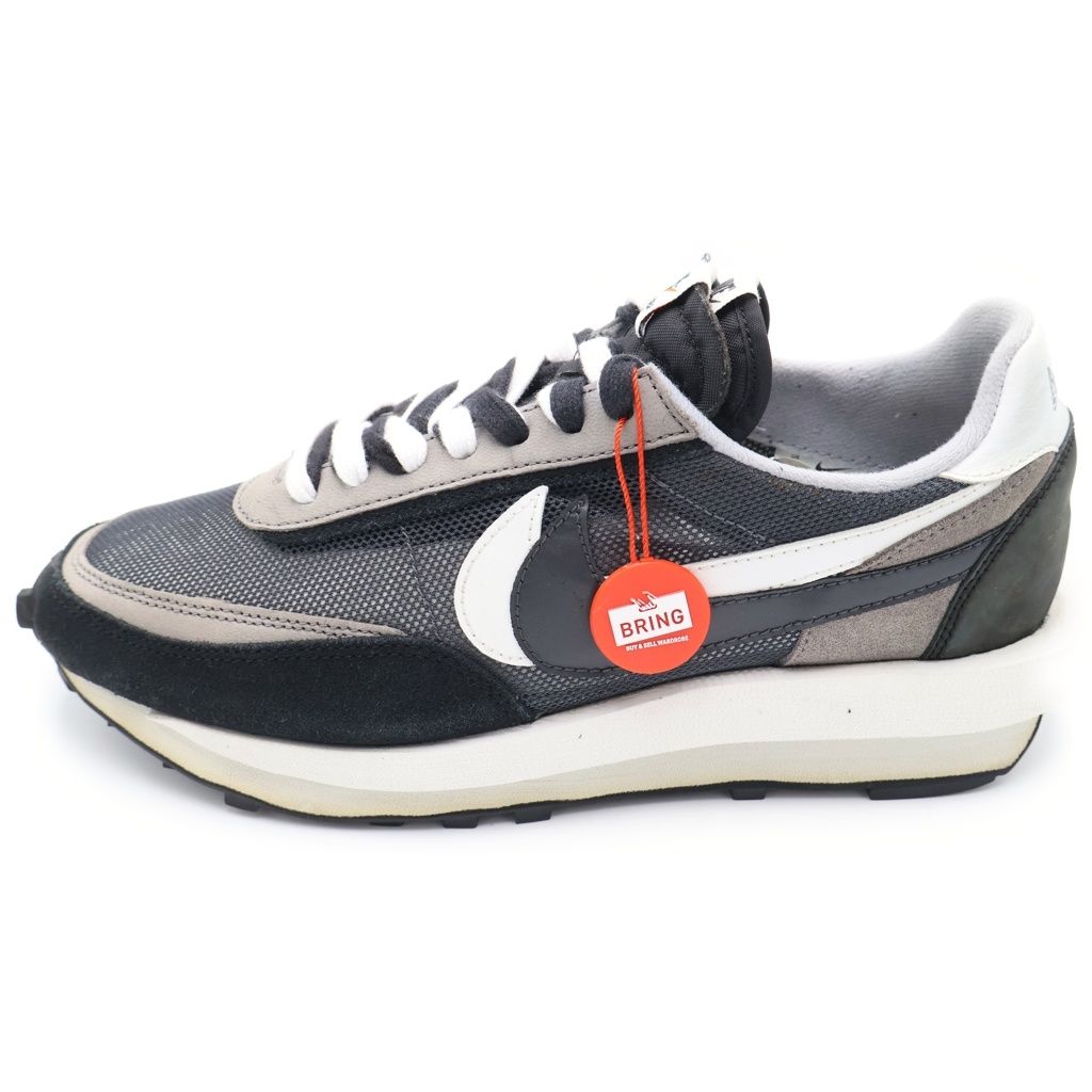 NIKE (ナイキ) ×Sacai LDWAFFLE サカイ エルディーワッフル ローカットスニーカー ブラック/ホワイト US10.5/28.5cm BV0073-001