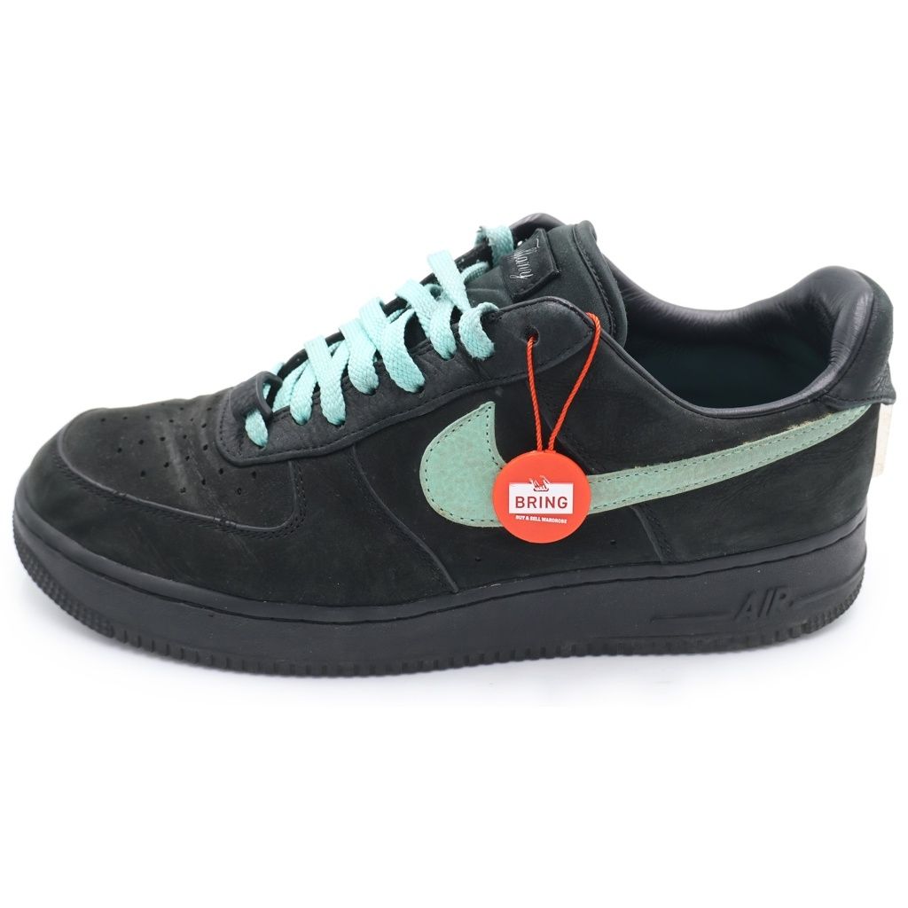 NIKE (ナイキ) ×TIFFANY&CO AIR FORCE 1 LOW ×ティファニー エアフォース1 ローカットスニーカー US10.5/28.5cm 1837 BLACK DZ1382-001 ブラック/ブルー