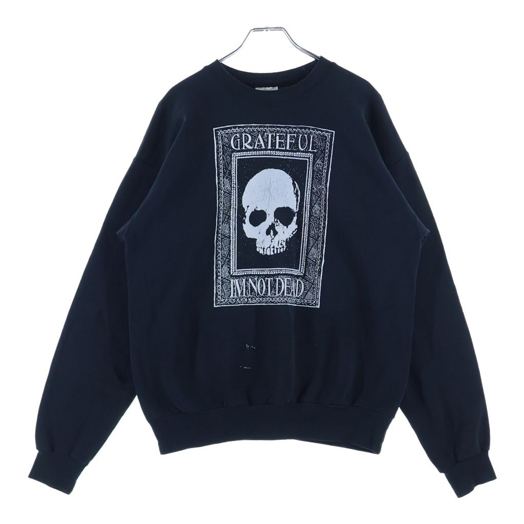 VINTAGE (ヴィンテージ) 90s Grateful Dead グレートフルデット クルーネック ロングスリーブ スウェット ブラック