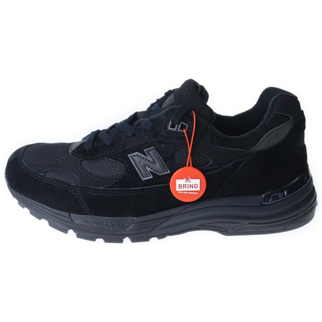 New Balance (ニューバランス) MR992TB トリプルブラック ローカットスニーカー ブラック US8.5/26.5cm