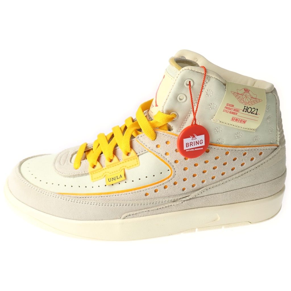 ナイキ　AIR ジョーダン　レトロ　ハイ　バスケット　スニーカ　シューズ　AIR NIKE (ナイキ) ×UNION Air Jordan 2 RETRO SP RATTAN DN3802-200