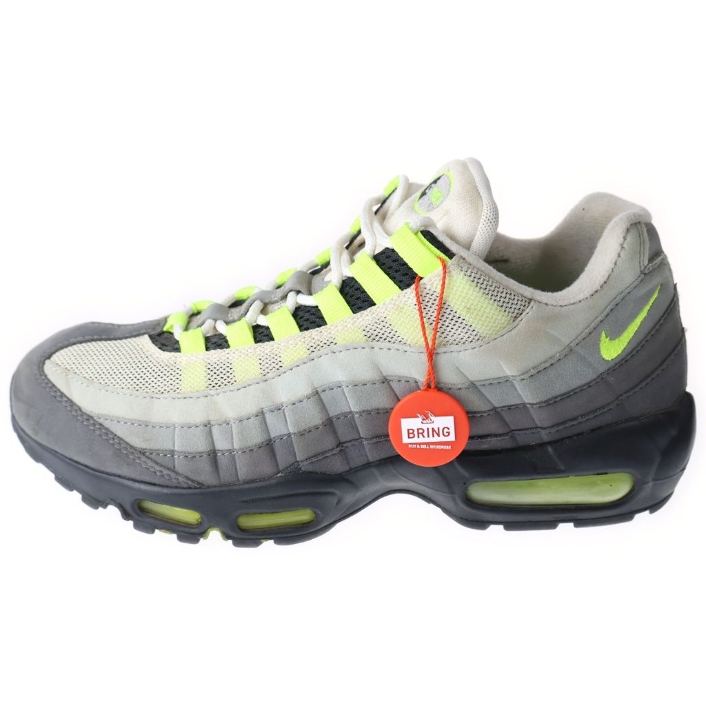 NIKE (ナイキ) AIR MAX 95 OG Yellow Gradation エアマックス95 イエローグラデ ローカットスニーカー グレー/イエロー US10/28cm 554970-071