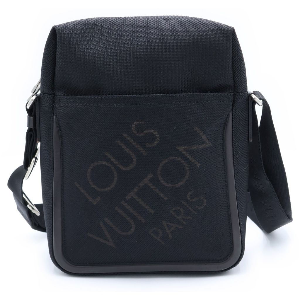 LOUIS VUITTON (ルイヴィトン) ダミエジェアン シタダンMM ショルダーバッグ ミニバッグ ブラック ノワール M93042 シルバー金具