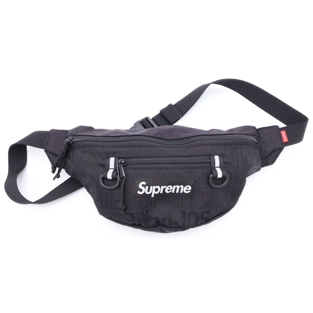 supreme ボディバック 19ss Supreme 19SS Waist Bag Black シュプリーム 【公式通販】