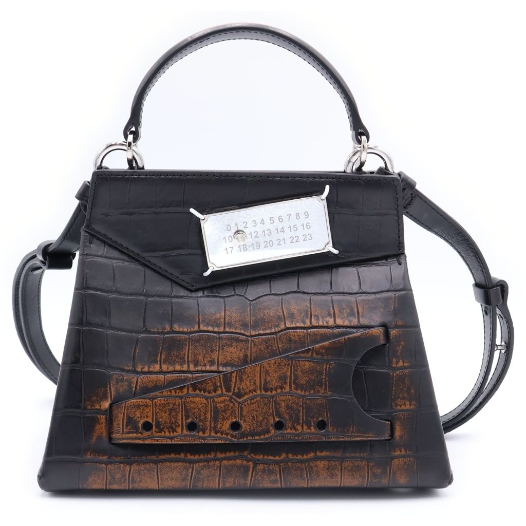Maison Martin Margiela (メゾンマルタンマルジェラ) スナッチド 2WAYショルダーバッグ ブラック S56WG0168