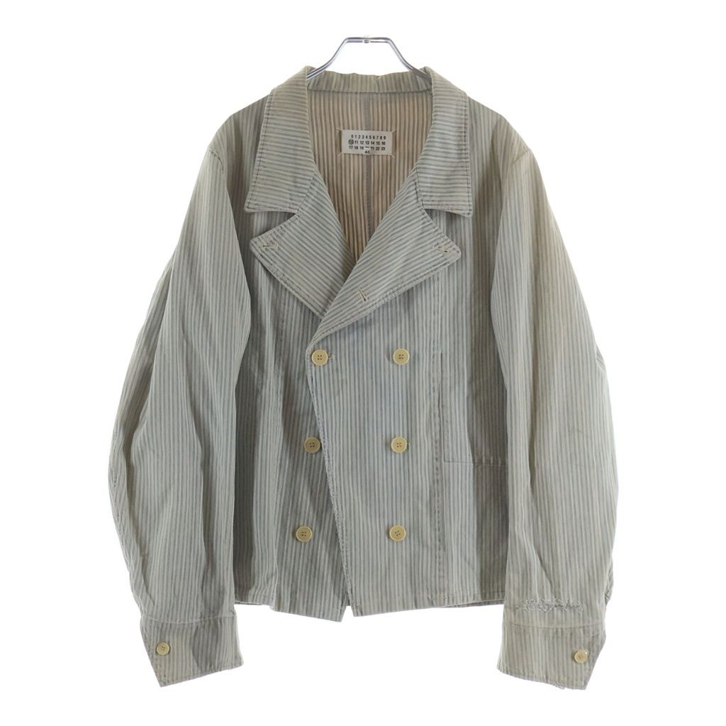 Maison Margiela テーラードジャケット ストライプ Maison Martin Margiela (メゾンマルタンマルジェラ) 21SS Cotton