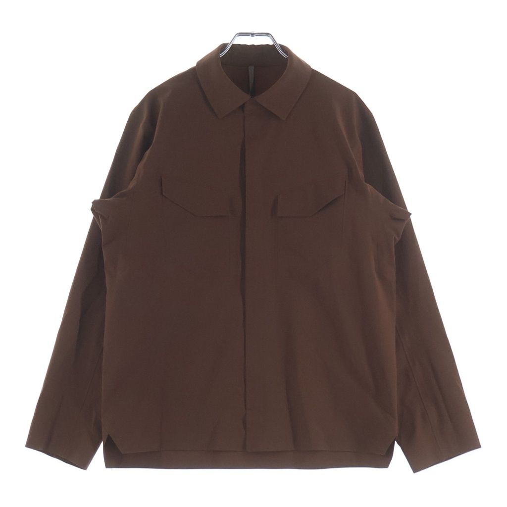 ARC'TERYX (アークテリクス) 25SS FIELD LS SHIRT フィールド ロングスリーブ ポリシャツ ブラウン X000009635