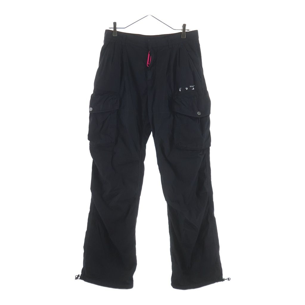 OFF-WHITE (オフホワイト) 21SS Cargo Pants カーゴパンツ ブラック OMCF023R21FAB001