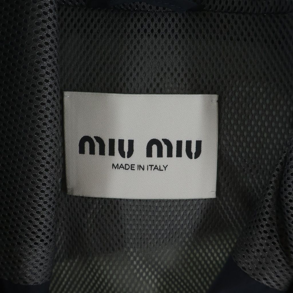 miumiu (ミュウミュウ) 25SS Technical Nylon Zip Up Jacket
