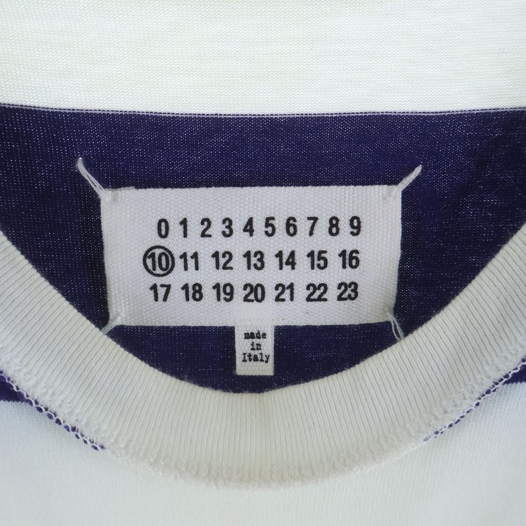 Maison Margiela (メゾンマルジェラ) バック四ツタグ クルーネック半袖