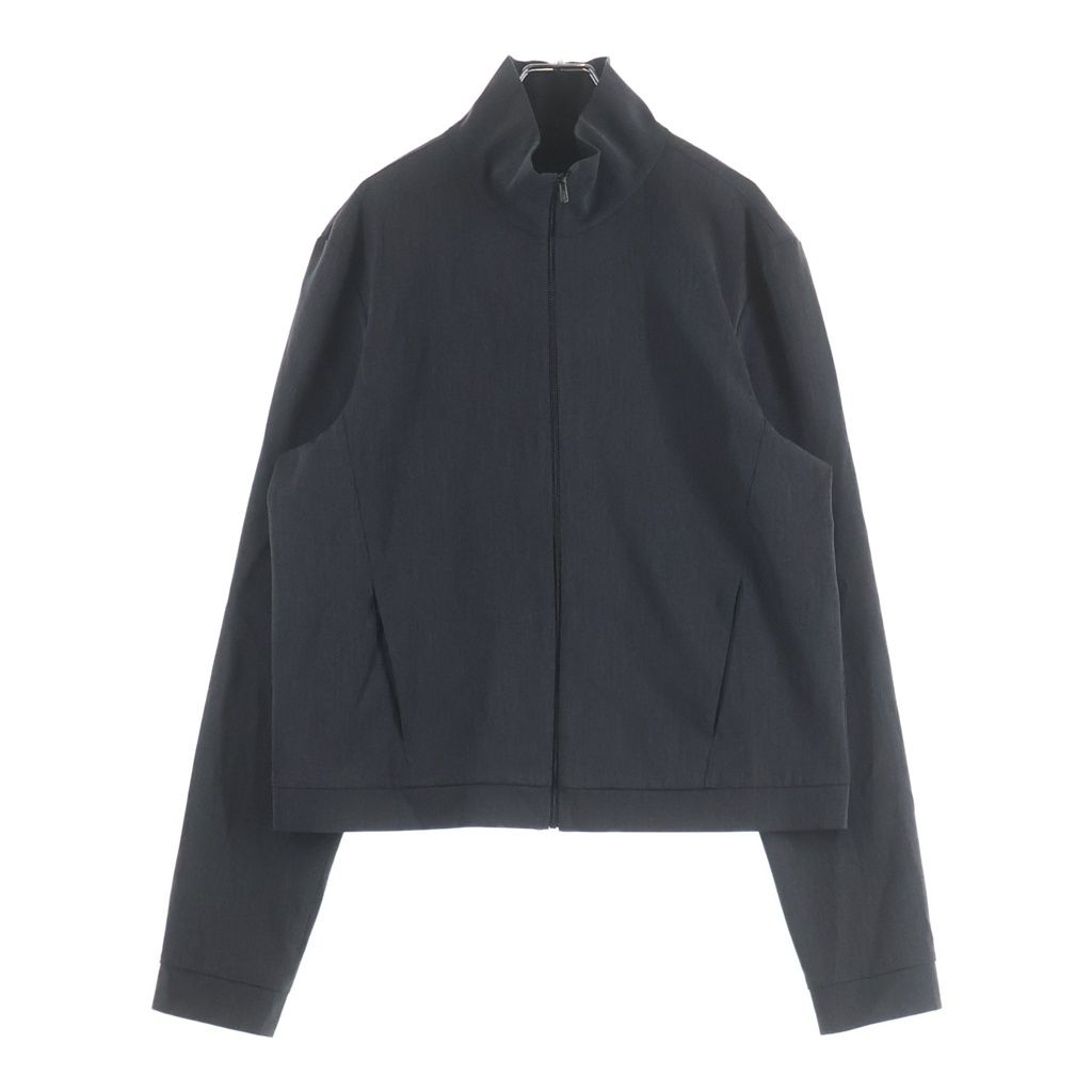 NO BRAND (ノーブランド) iSHII(アイシー) ×mudule fatigue neck zip ジップアップジャケット グレー