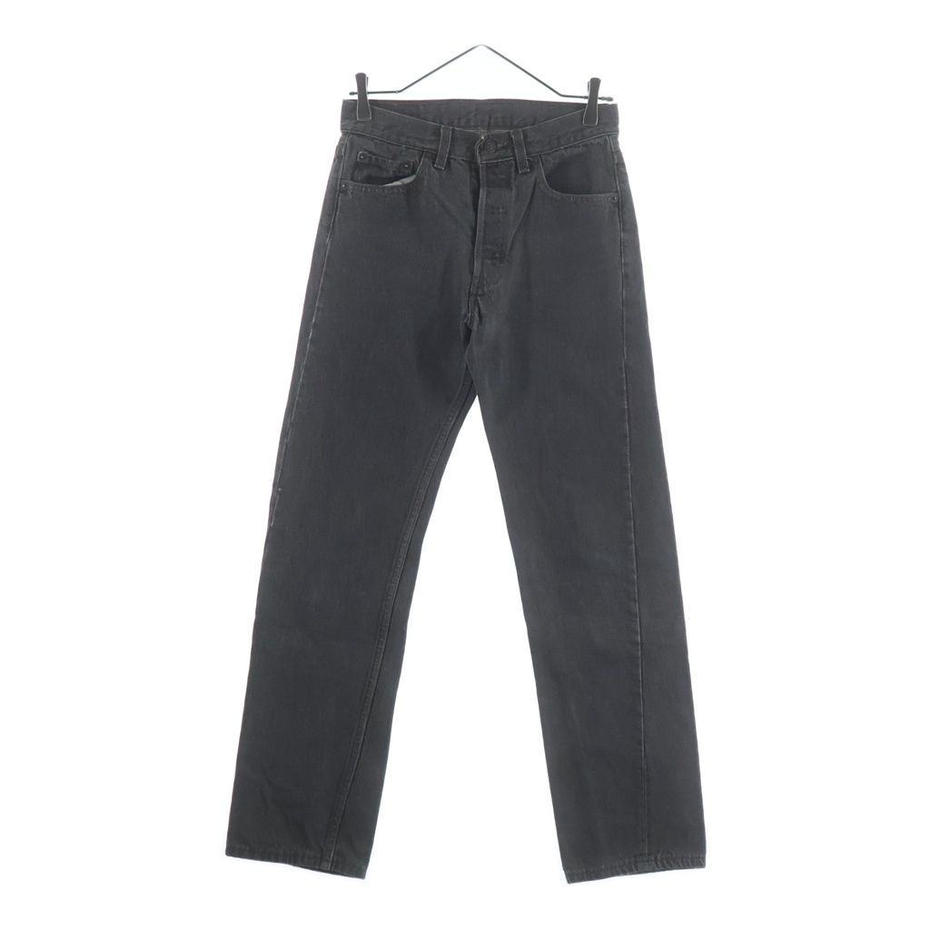 Levi's (リーバイス) 90S 先染め スモールe ボタン裏刻印653 デニムパンツ ブラック
