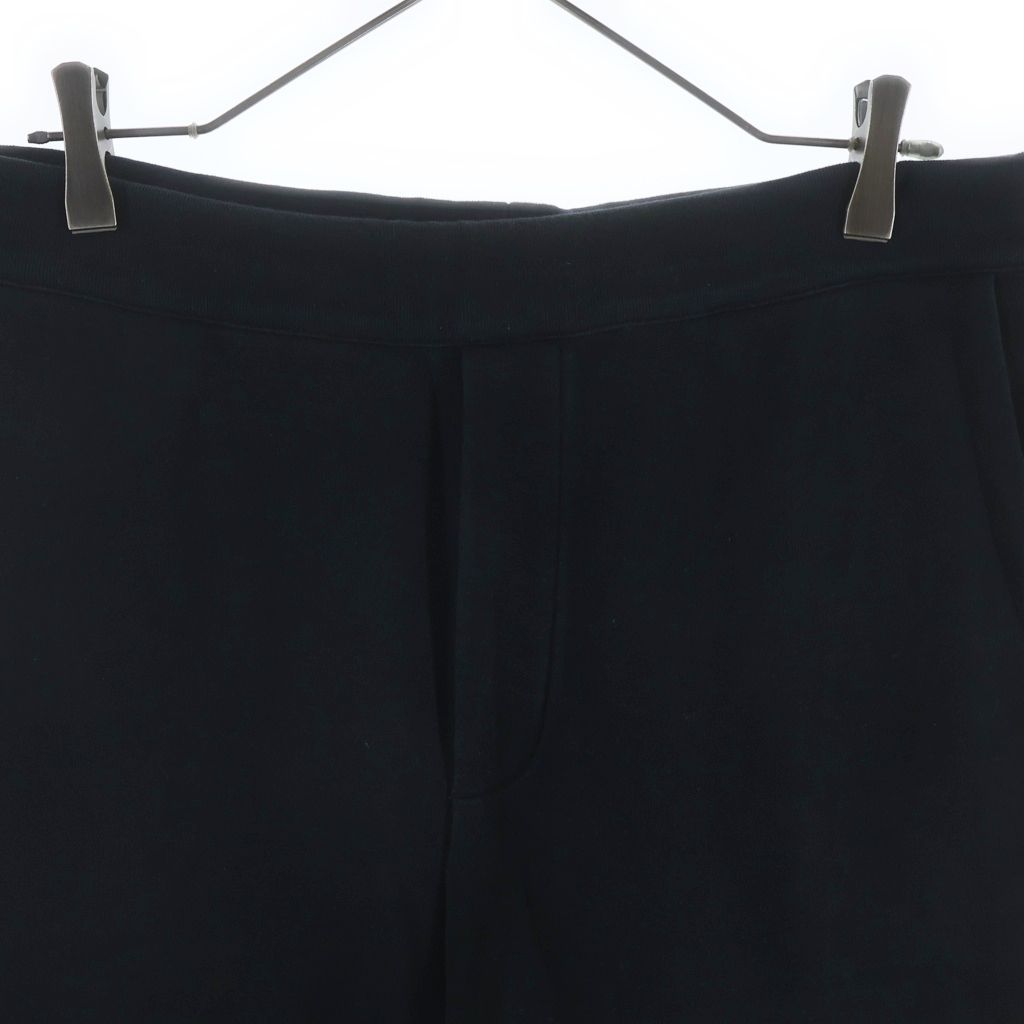PRADA プラダ バック トライアングル ロゴプリント ナイロンポケット スウェットパンツ ブラック UJP201 R222 PRADA (プラダ) バック トライアングル ロゴプリント ナイロンポケット