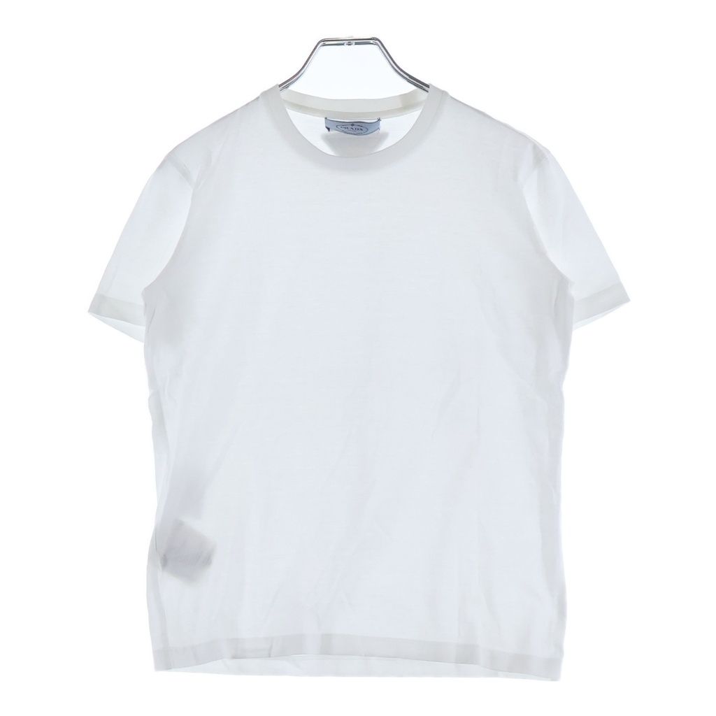 PRADA (プラダ) コットンTシャツ カットソー ホワイト 35570 S112 ILK