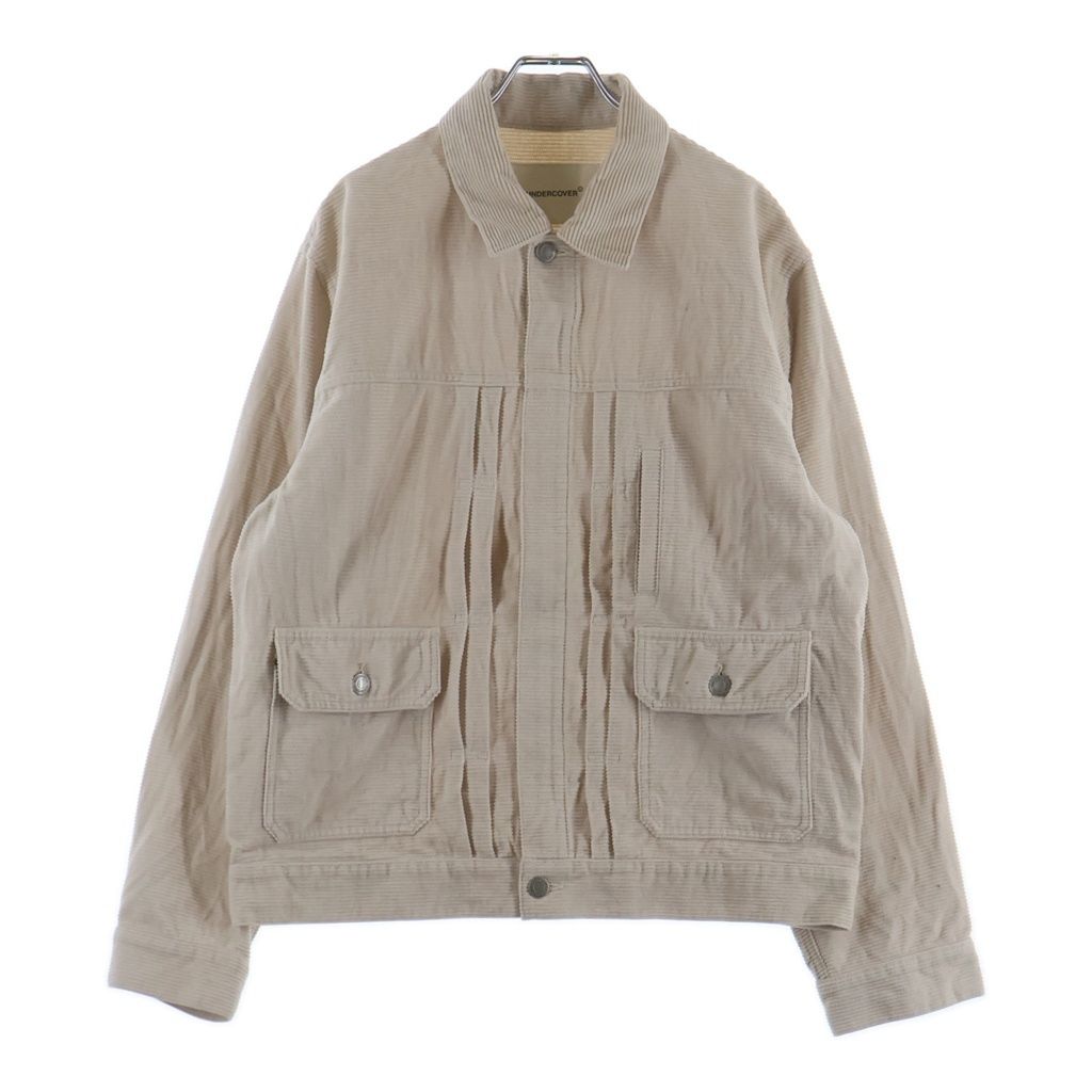 UNDERCOVER (アンダーカバー) 25AW コーデュロイジャケット トラッカージャケット ベージュ UP2E4204