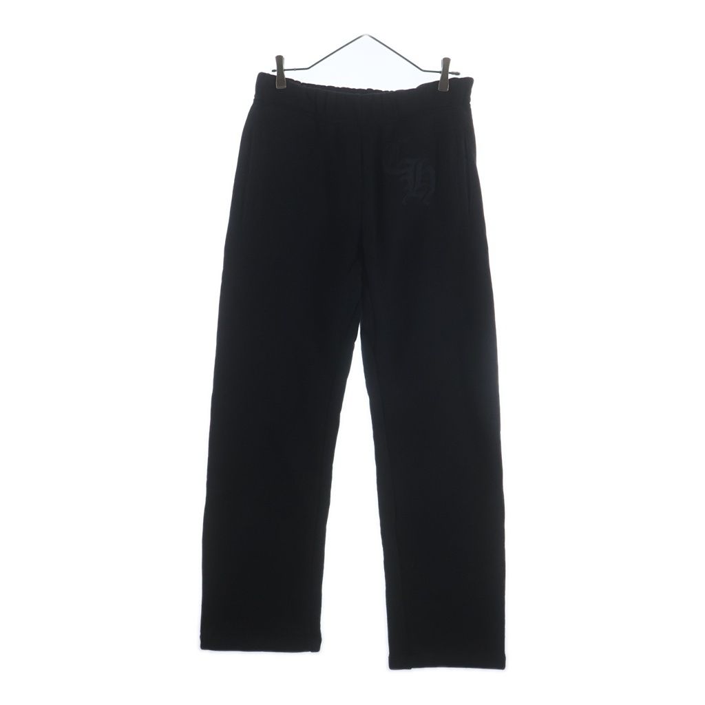 CHROME HEARTS (クロムハーツ) 7-11 SWEAT PANTS CHロゴ刺繍スウェットロングパンツ ブラック
