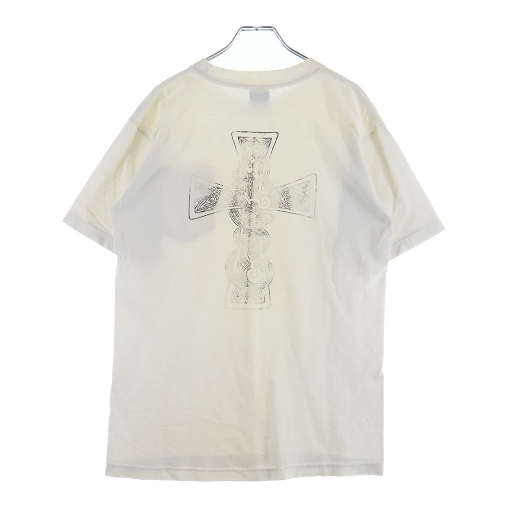CHROME HEARTS (クロムハーツ) OLD オールド バックケルティッククロスプリント 半袖Tシャツカットソー