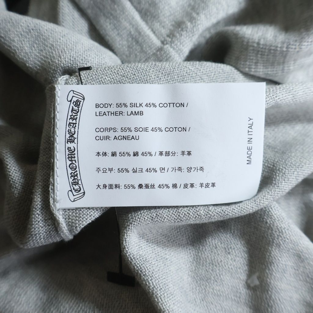 CHROME HEARTS (クロムハーツ) Y NOT クロスパッチ付きラグラン T